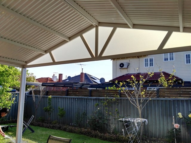 alfresco sunlite endfill roofing from great aussie patios